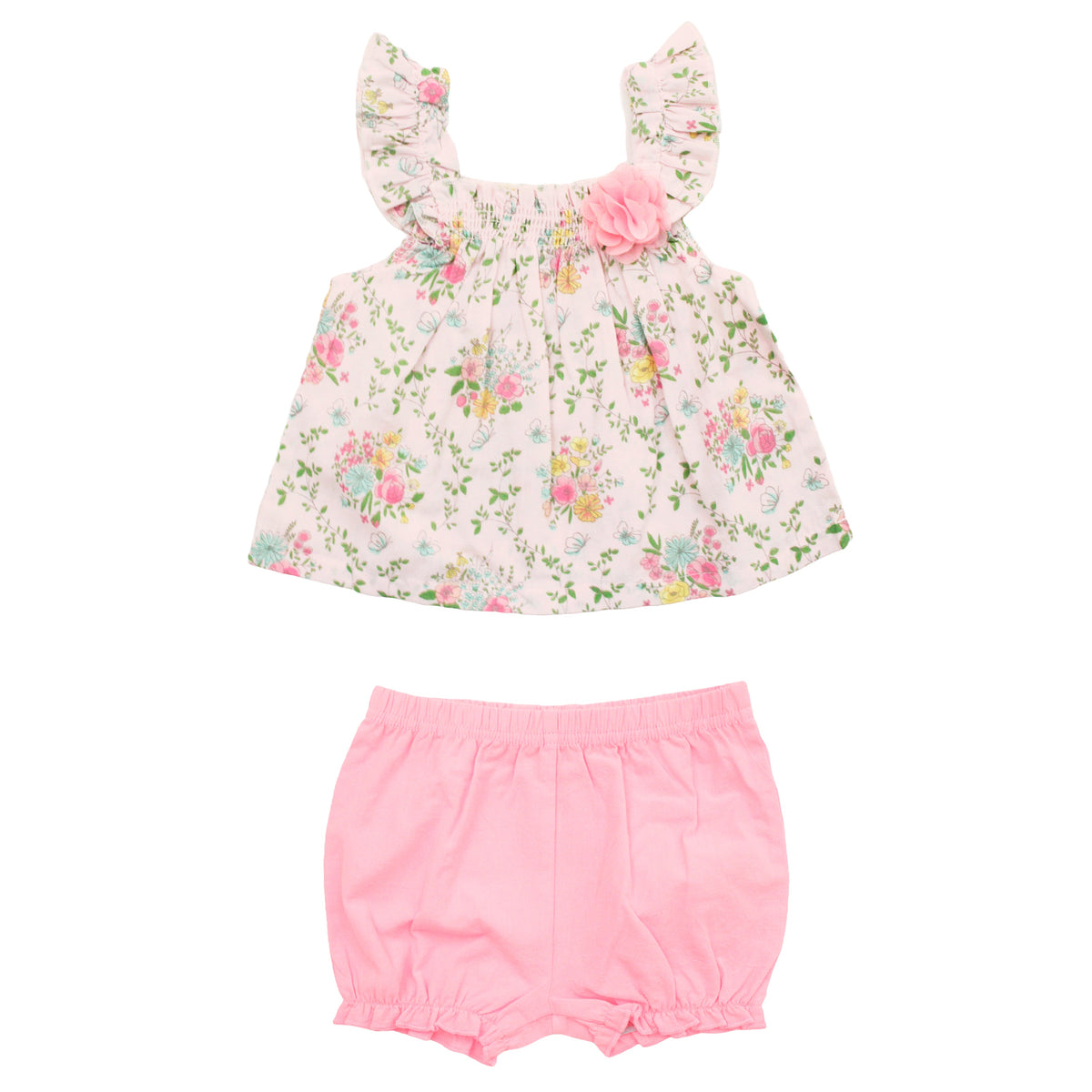 Conjunto Con Pantalón Corto Niña