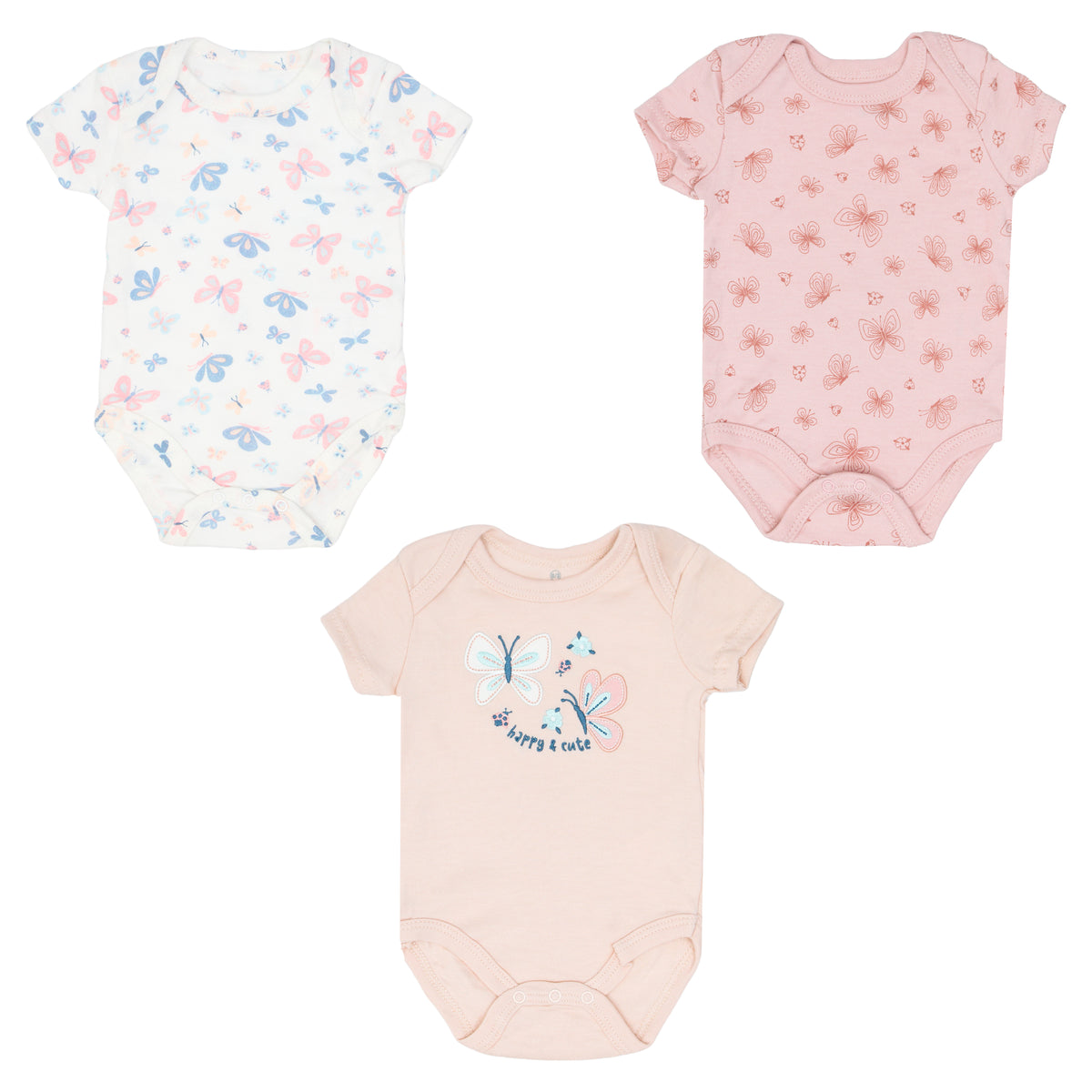 Body Manga Corta 3pk