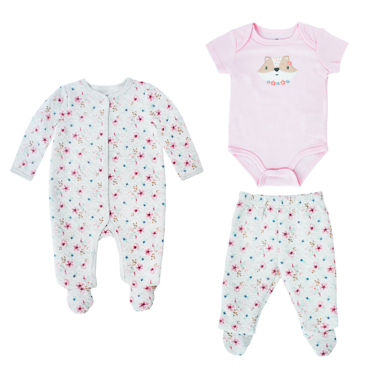 2 Pack Niña Enterizo