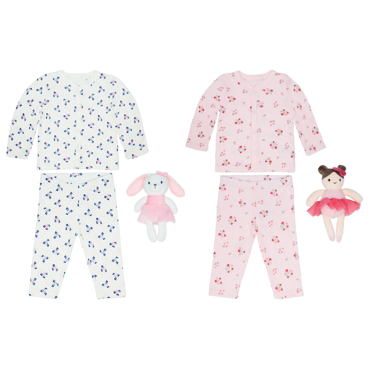 Pijama Manga Larga de Pantalón Largo + Muñeca