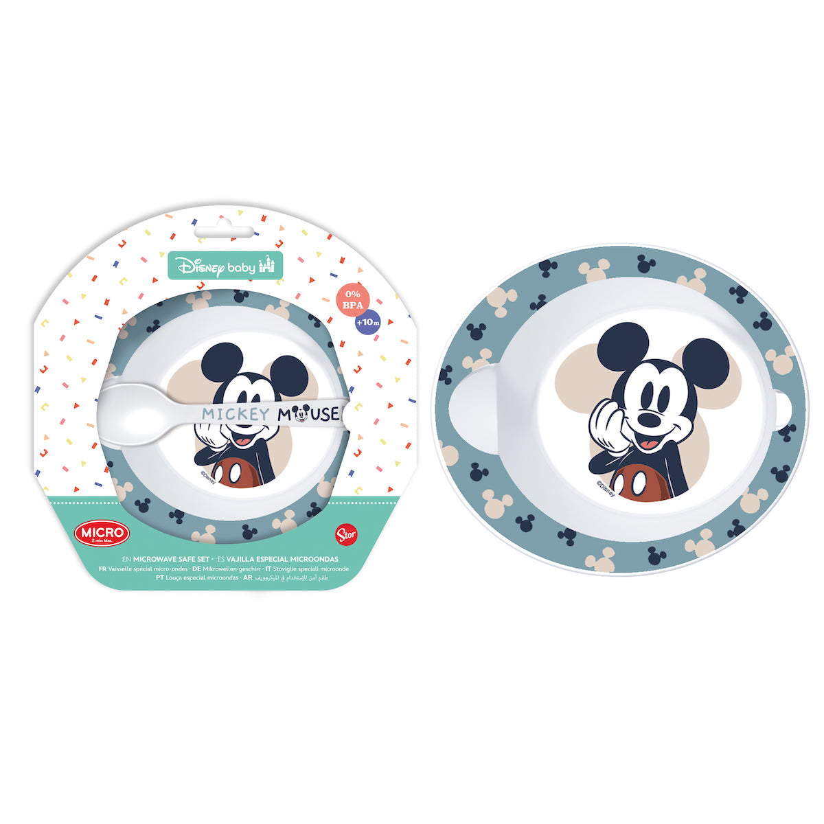 Set de Vajilla especial para Microondas 2pzs