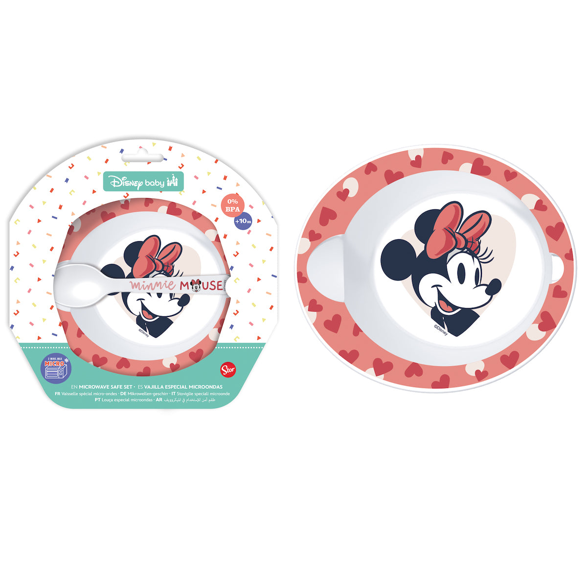 Set de Vajilla especial para Microondas 2pzs