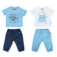 Sueter Manga Corta + Pantalón Largo
