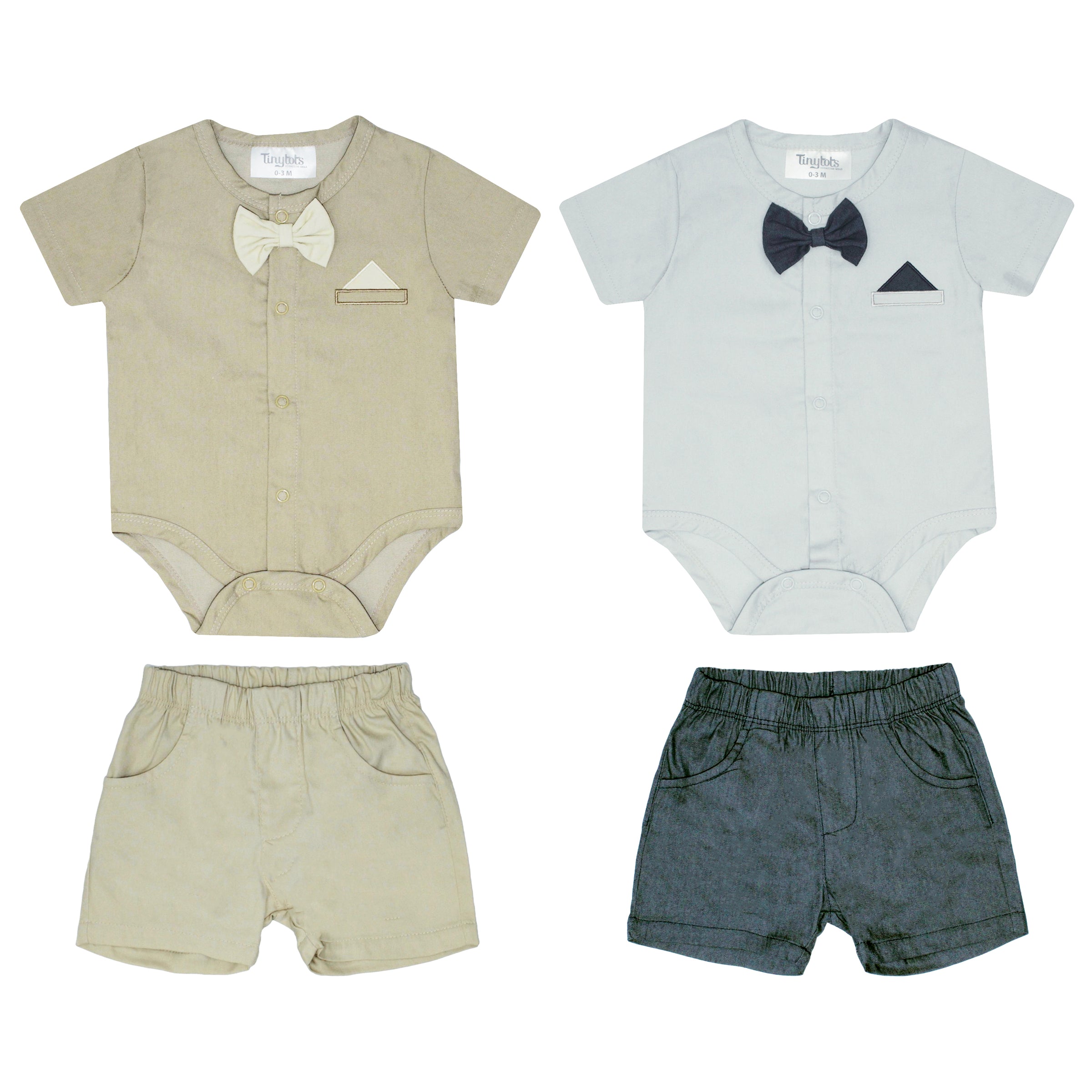 Body Camisa + Pantalón Corto