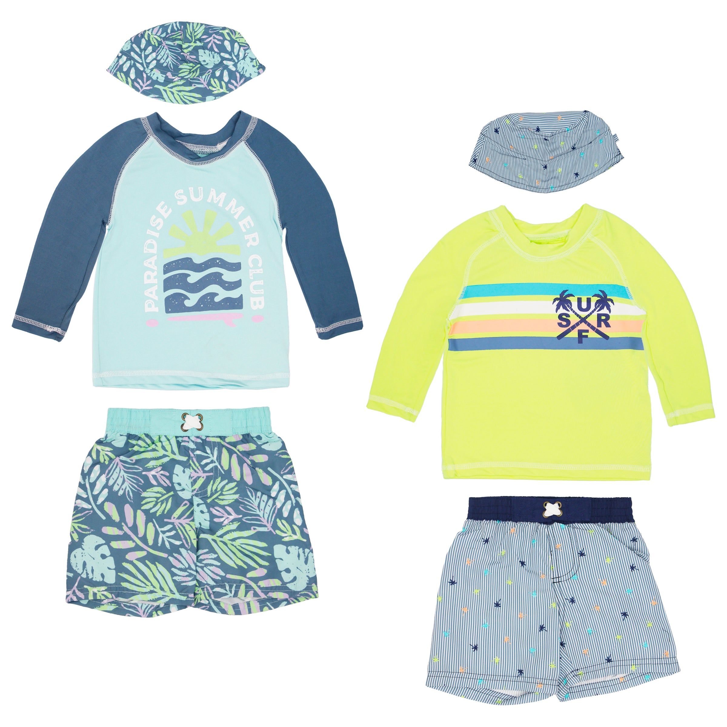 Conjunto Playero + Sombrero