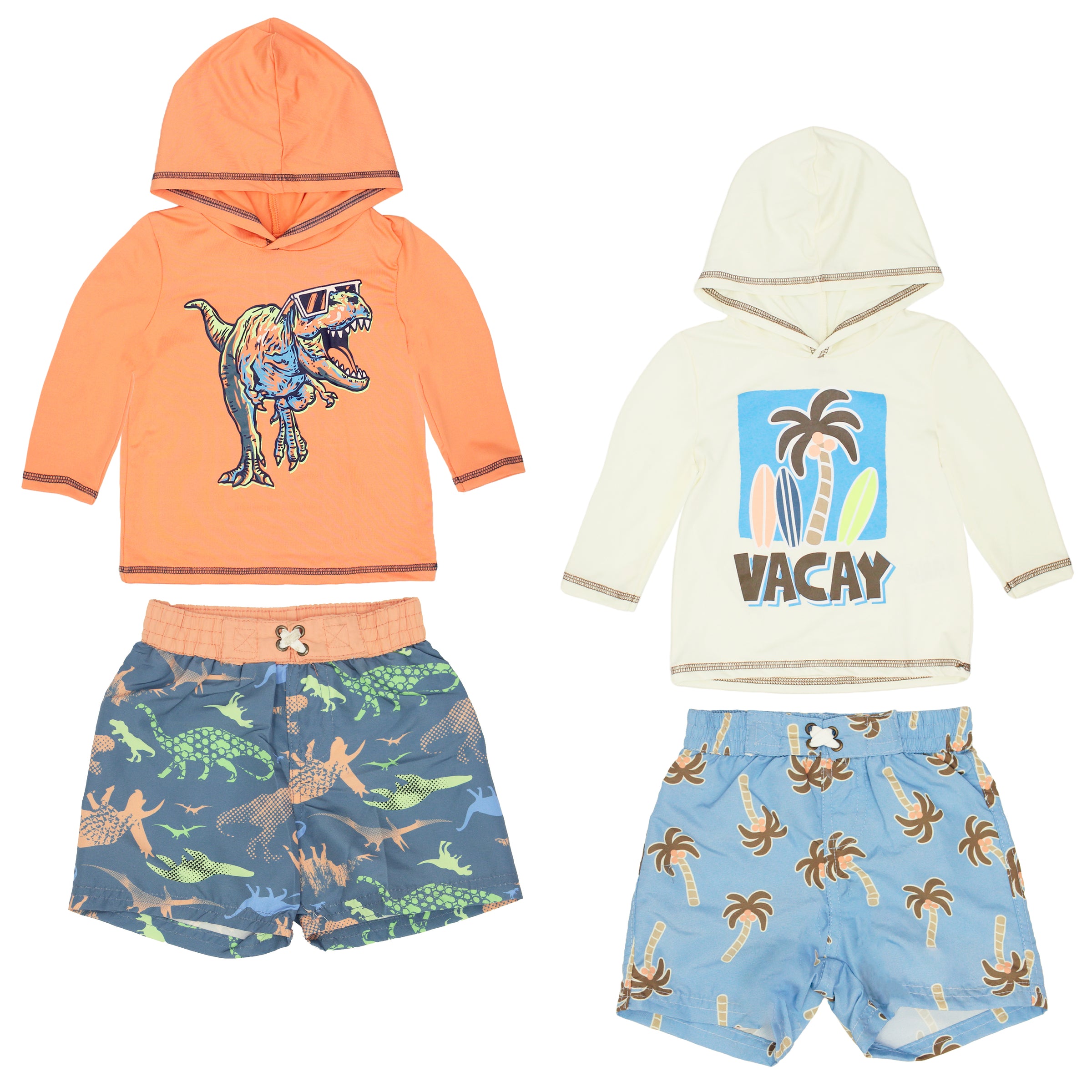 Conjunto Playero con Capucha
