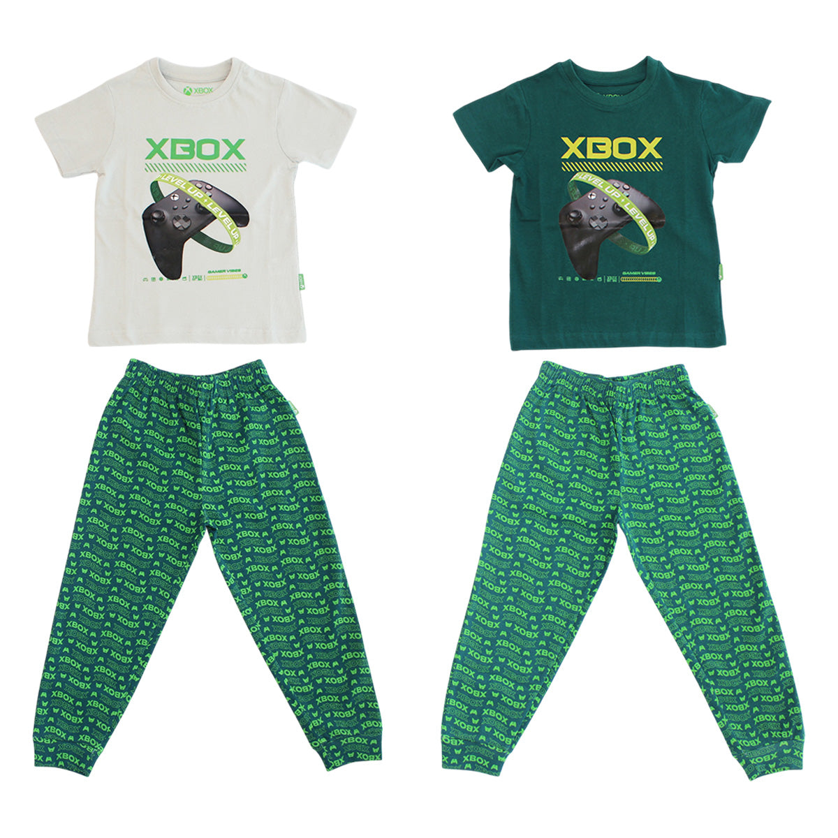 Pijama Manga Corta de Pantalón Largo