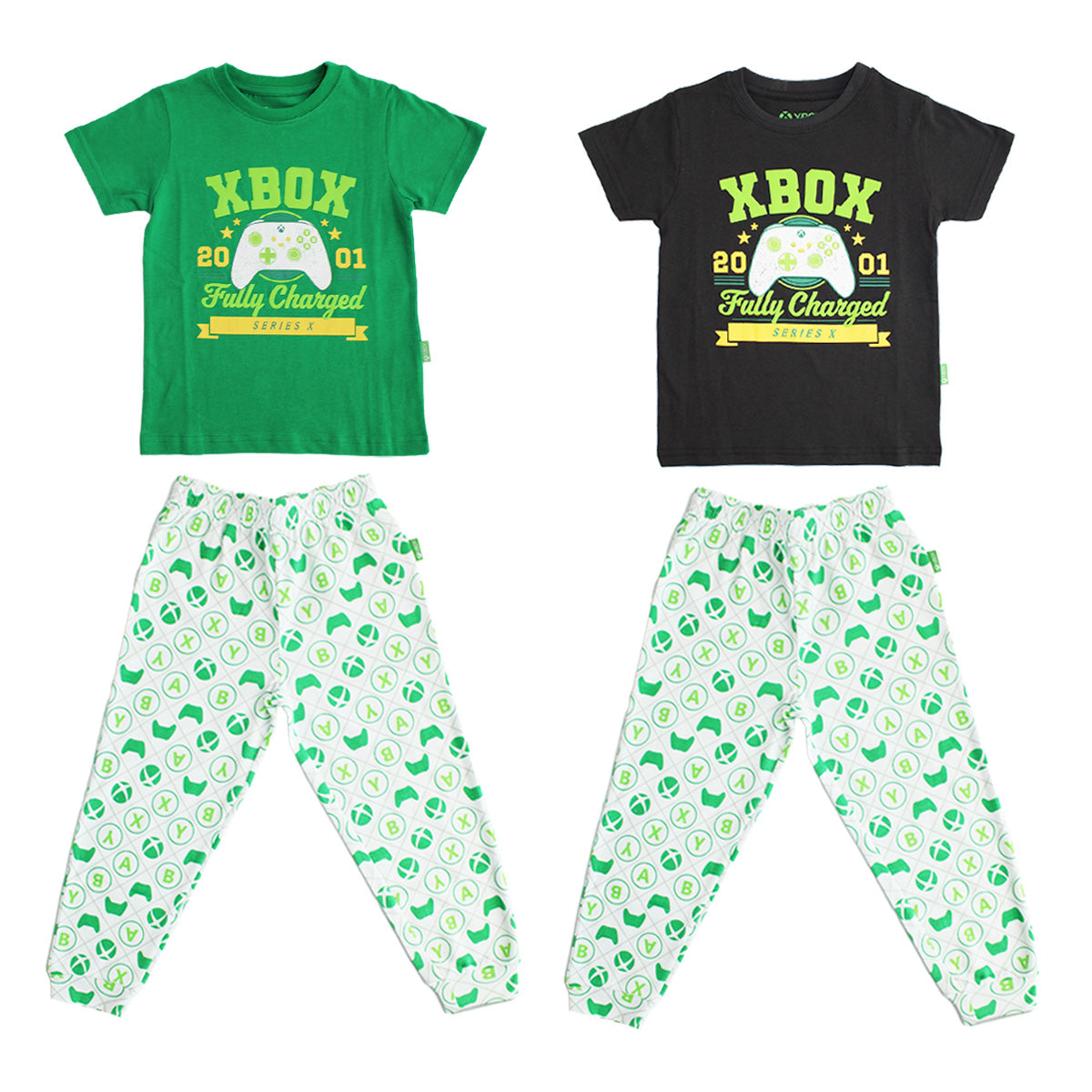 Pijama Manga Corta de Pantalón Largo