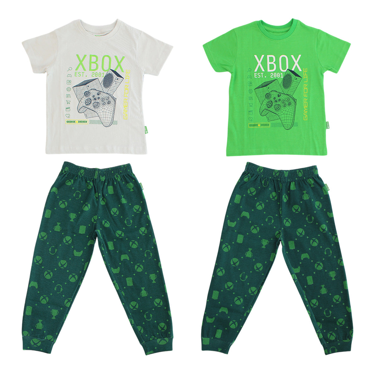 Pijama Manga Corta de Pantalón Largo