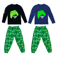 Pijama Manga Larga de Pantalón Largo
