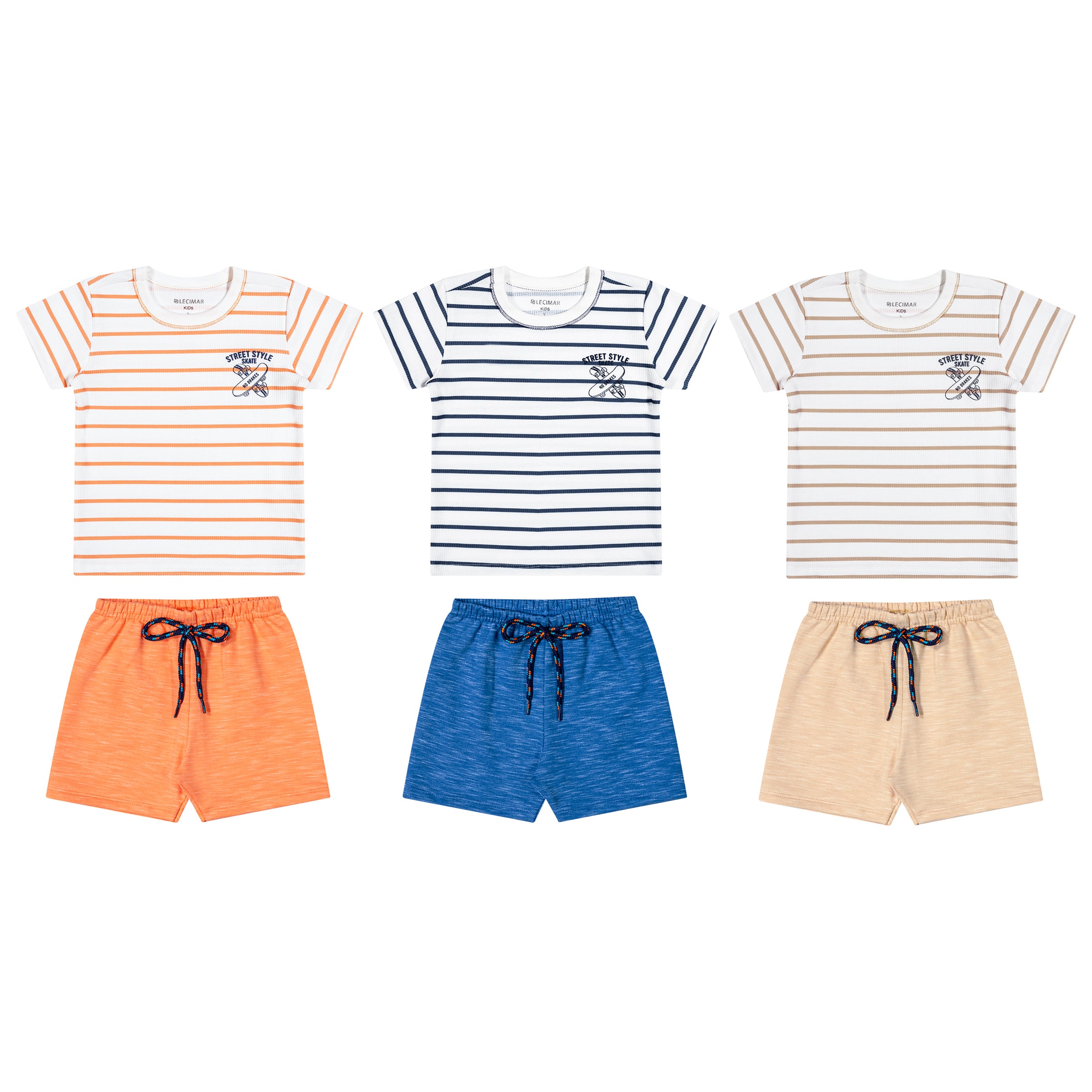 Sueter Manga Corta + Pantalón Corto