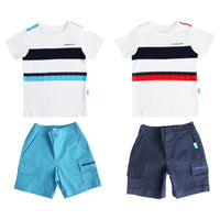 Sueter Manga Corta + Pantalón Corto
