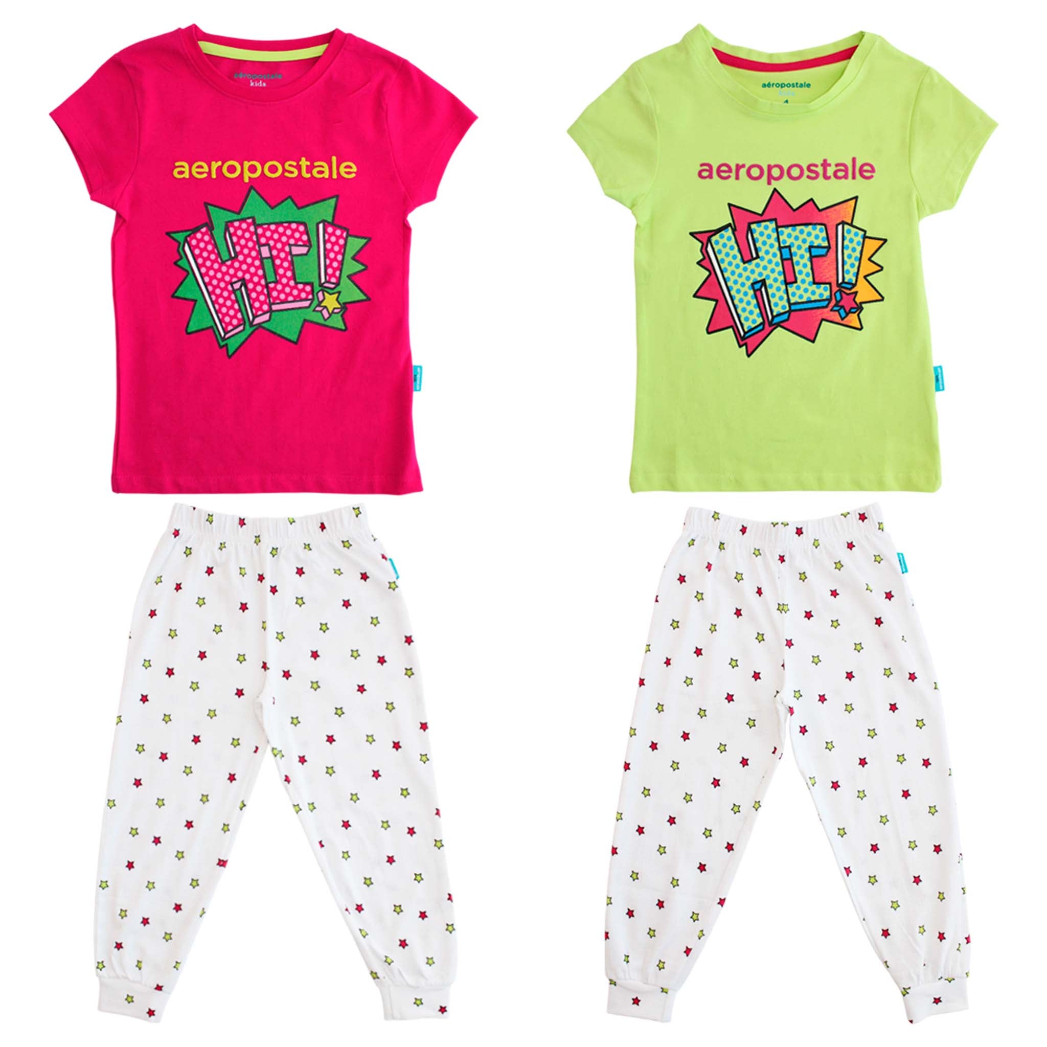 Pijama Manga Corta de Pantalón Largo