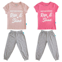 Pijama Manga Corta de Pantalón Largo
