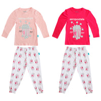 Pijama Manga Larga de Pantalón Largo
