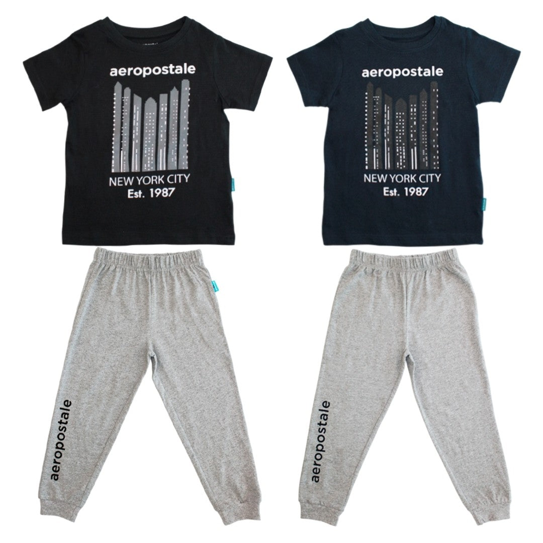 Pijama Manga Corta de Pantalón Largo