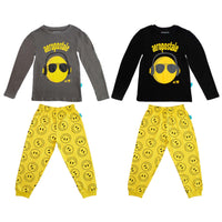 Pijama Manga Larga de Pantalón Largo
