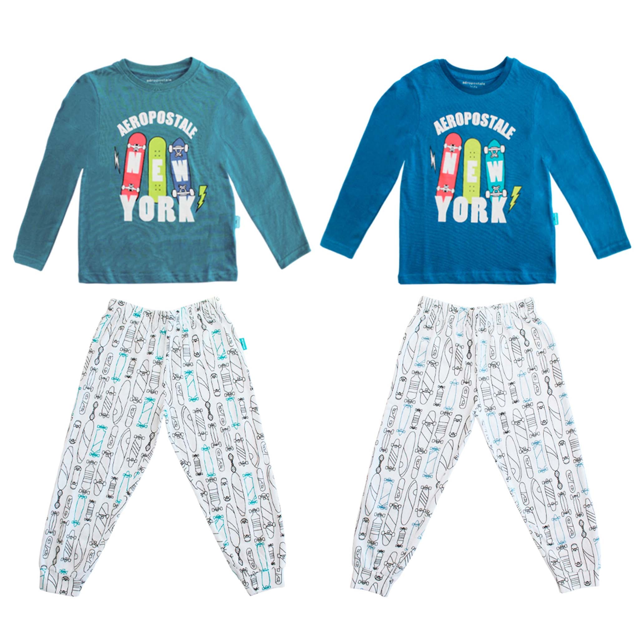 Pijama Manga Larga de Pantalón Largo