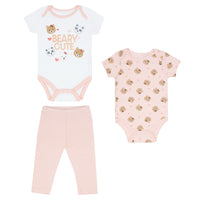 Body Manga Corta 2pk + Pantalón Largo
