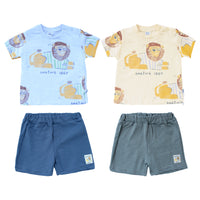 Sueter Manga Corta + Pantalón Corto
