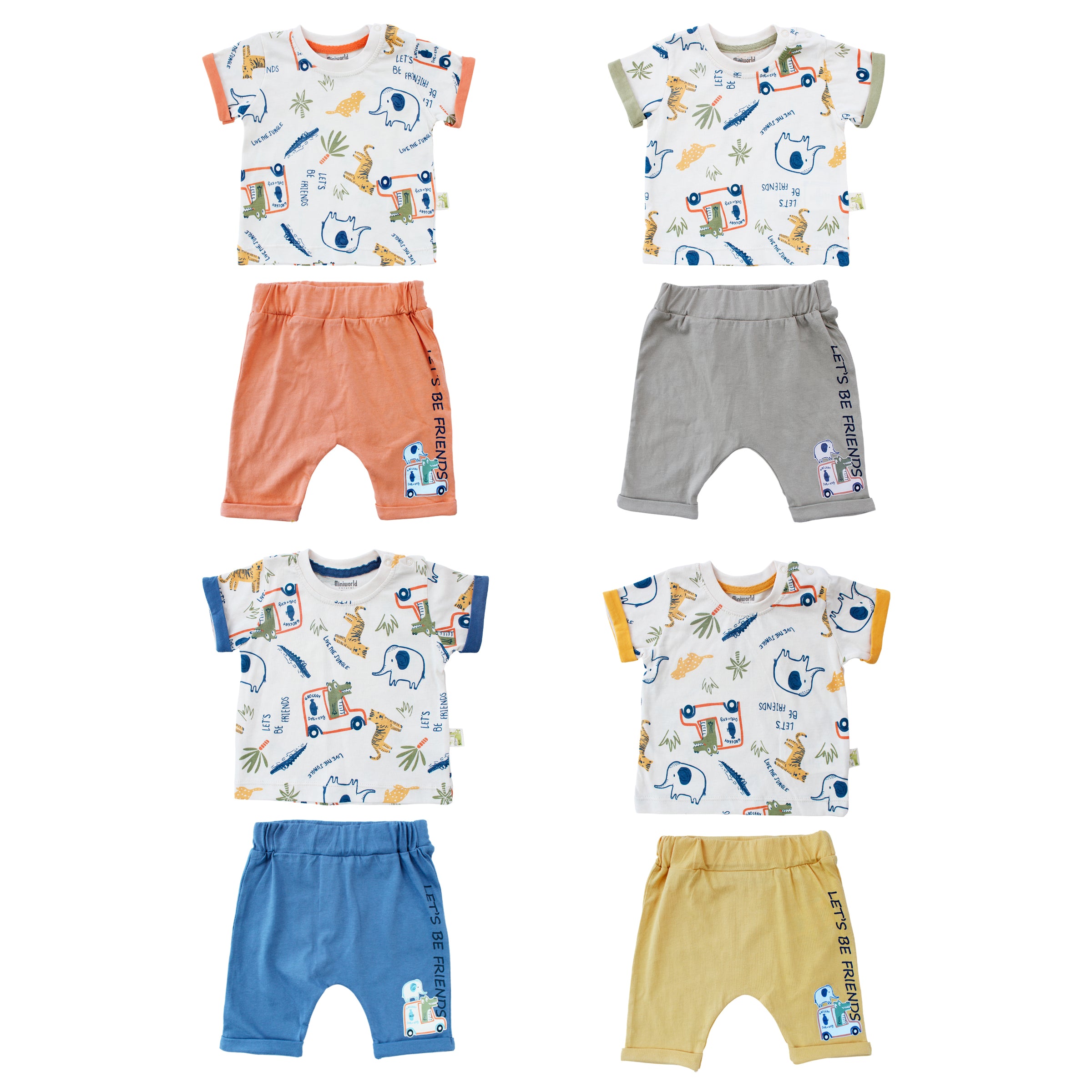 Sueter Manga Corta + Pantalón Corto