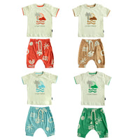 Sueter Manga Corta + Pantalón Corto
