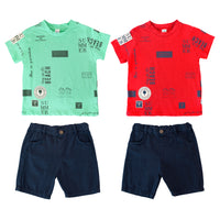 Sueter Manga Corta + Pantalón Corto
