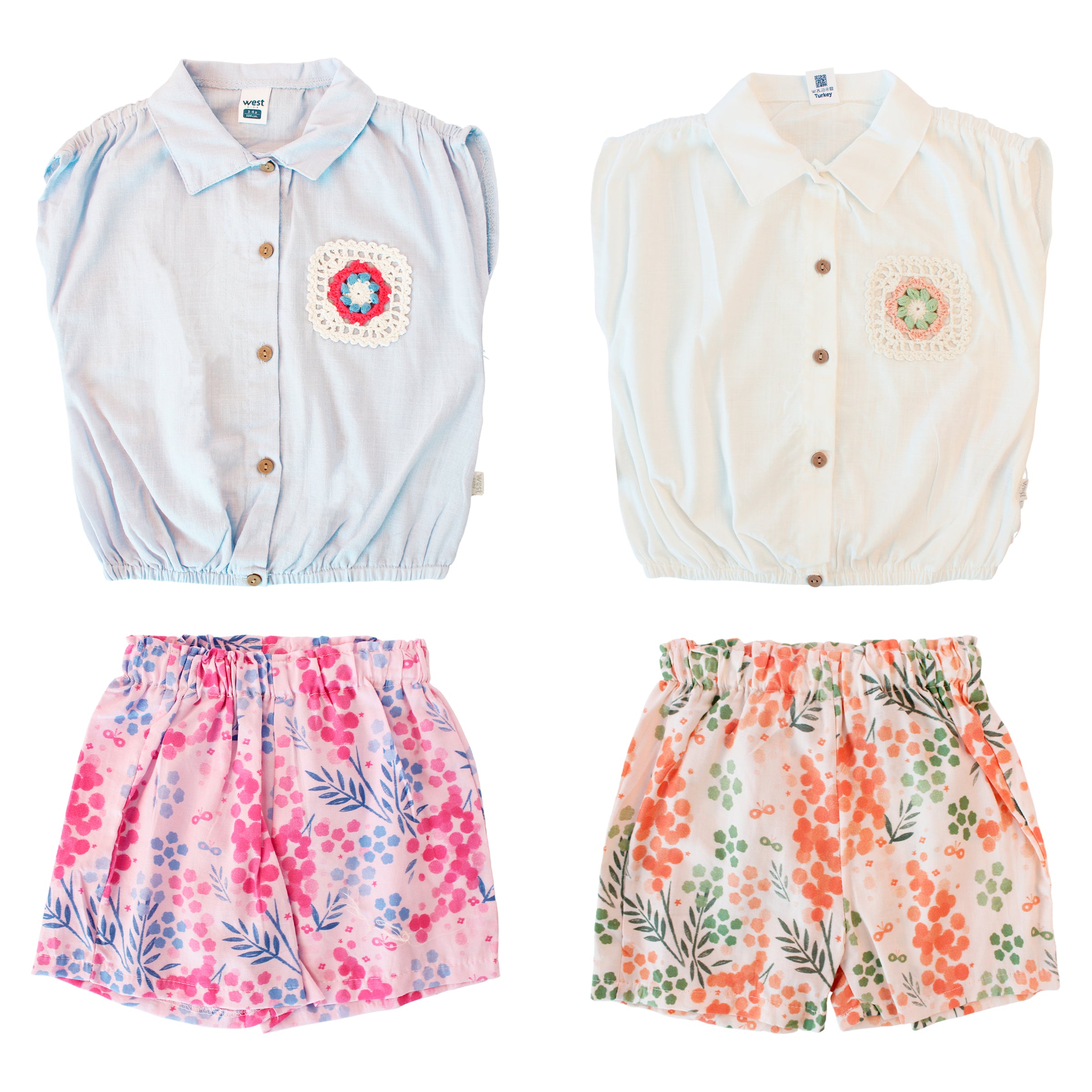 Conjunto P/ Ninas 2pcs