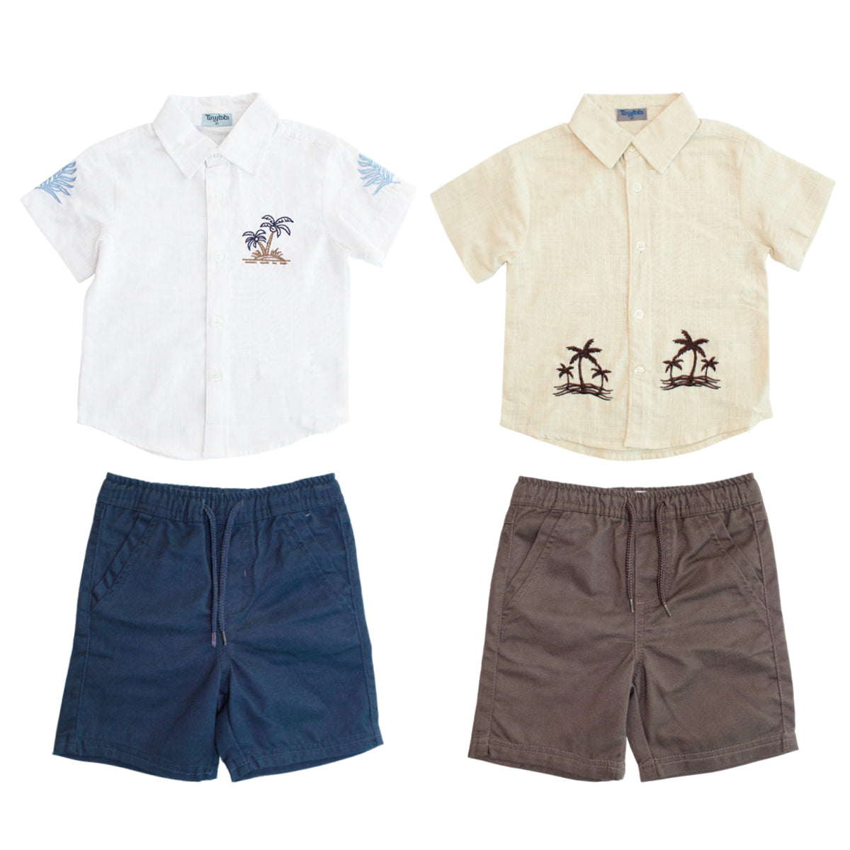 Conjunto Camisa P/ Ninos