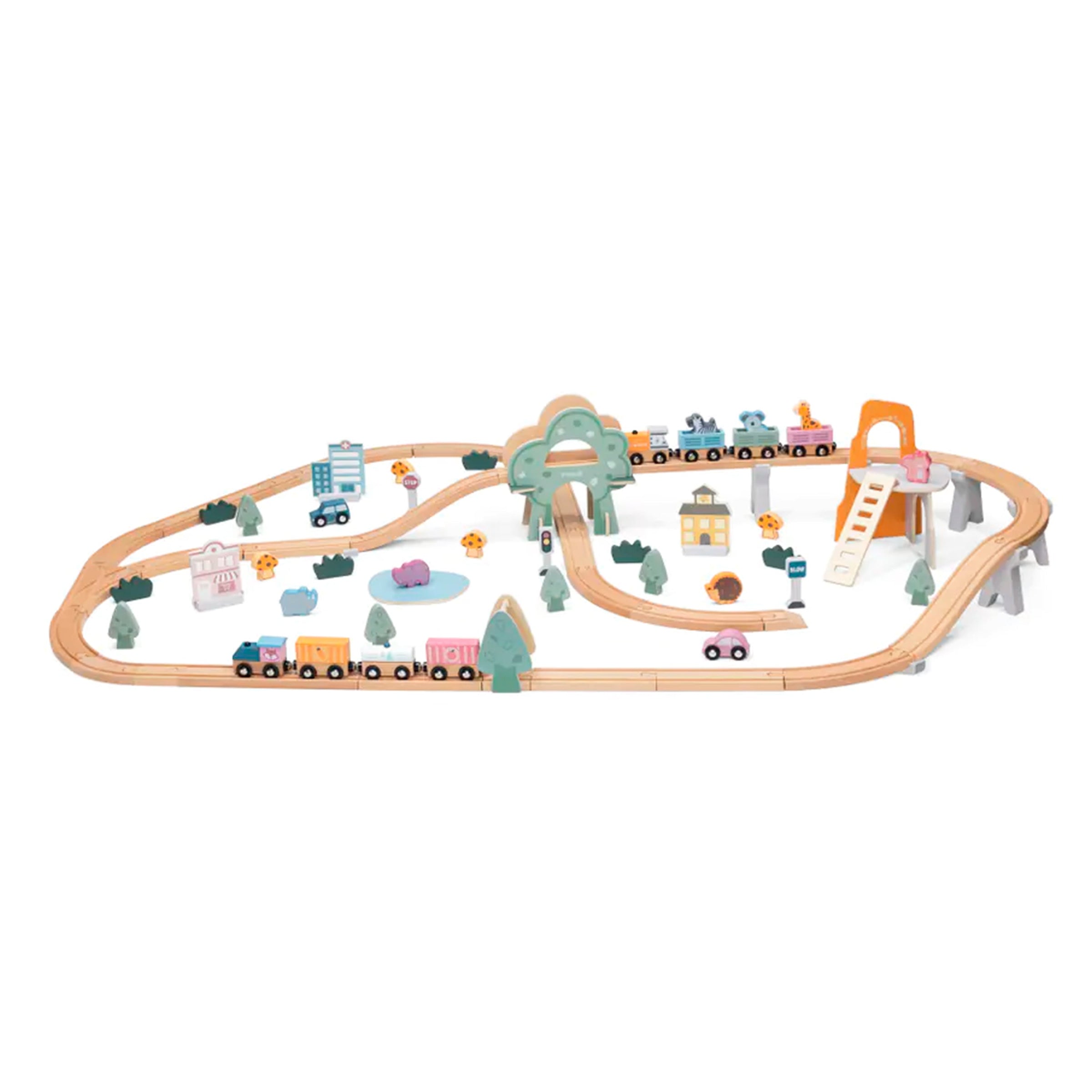 Set de tren de 92 pzs