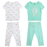 Pijama Manga Corta de Pantalón Largo

