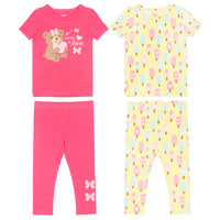 Pijama Manga Corta de Pantalón Largo
