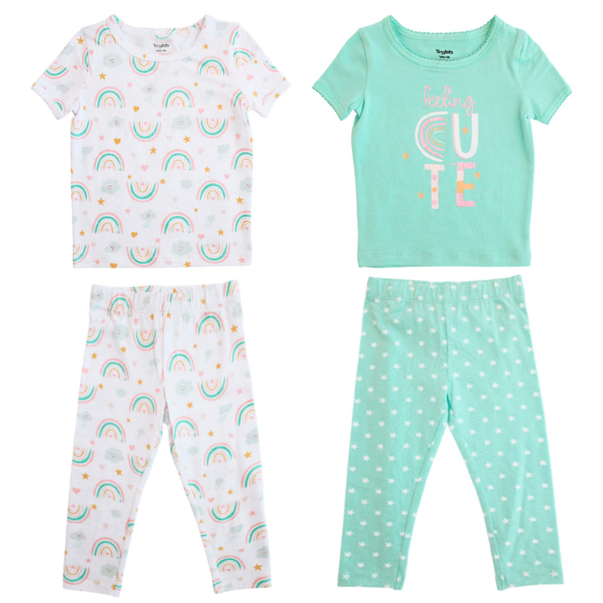 Pijama Manga Corta de Pantalón Largo