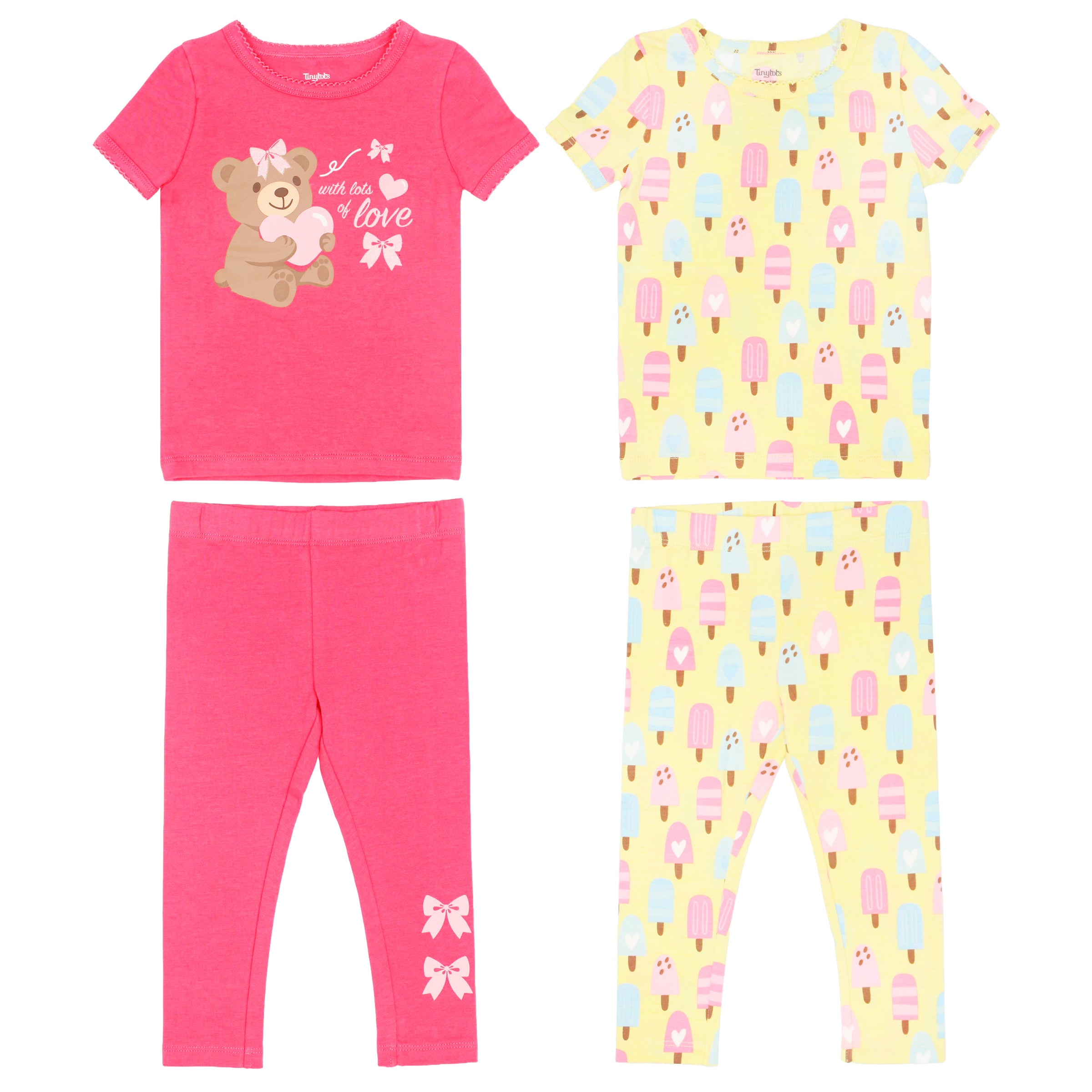 Pijama Manga Corta de Pantalón Largo
