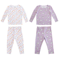 Pijama Manga Larga de Pantalón Largo
