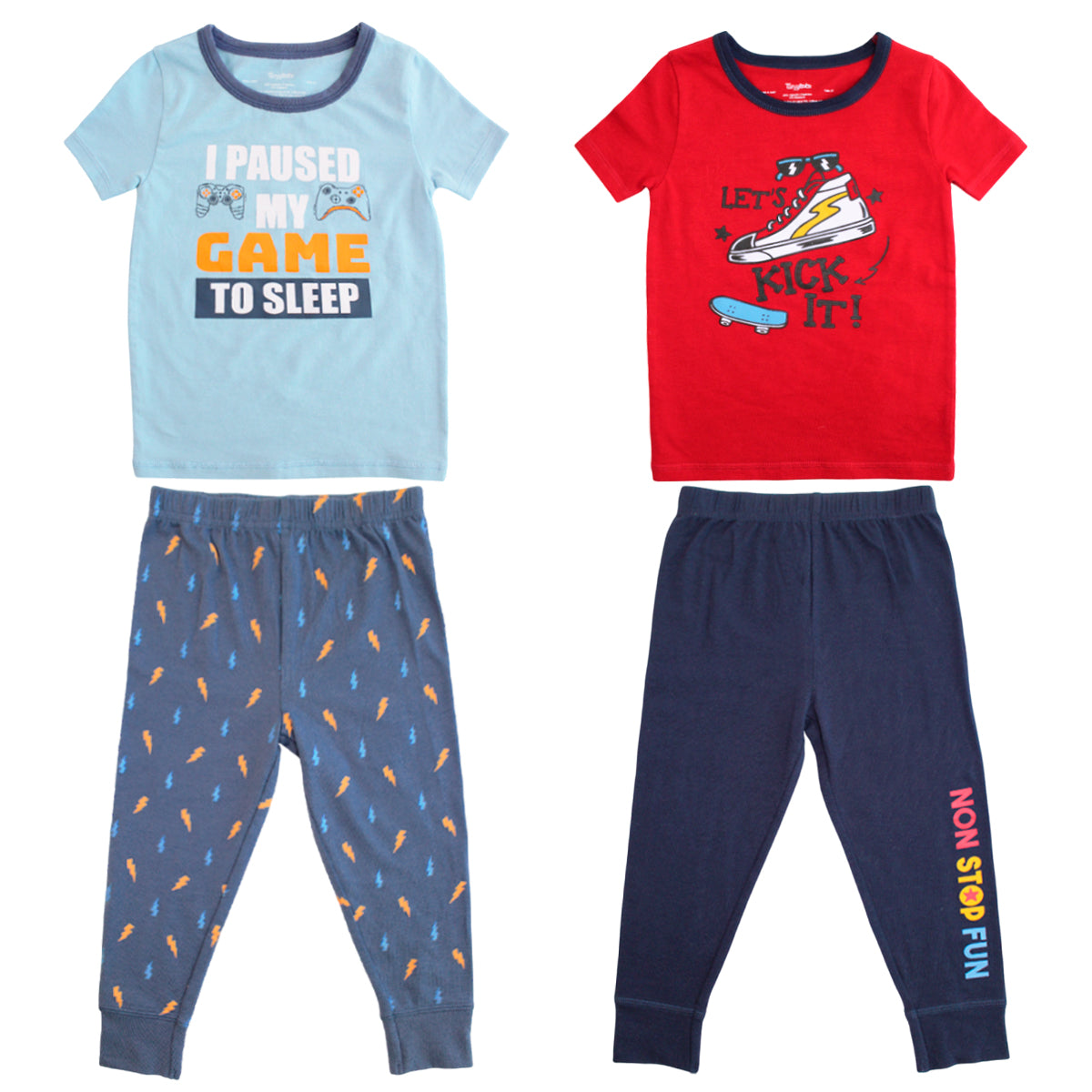 Pijama Manga Corta de Pantalón Largo