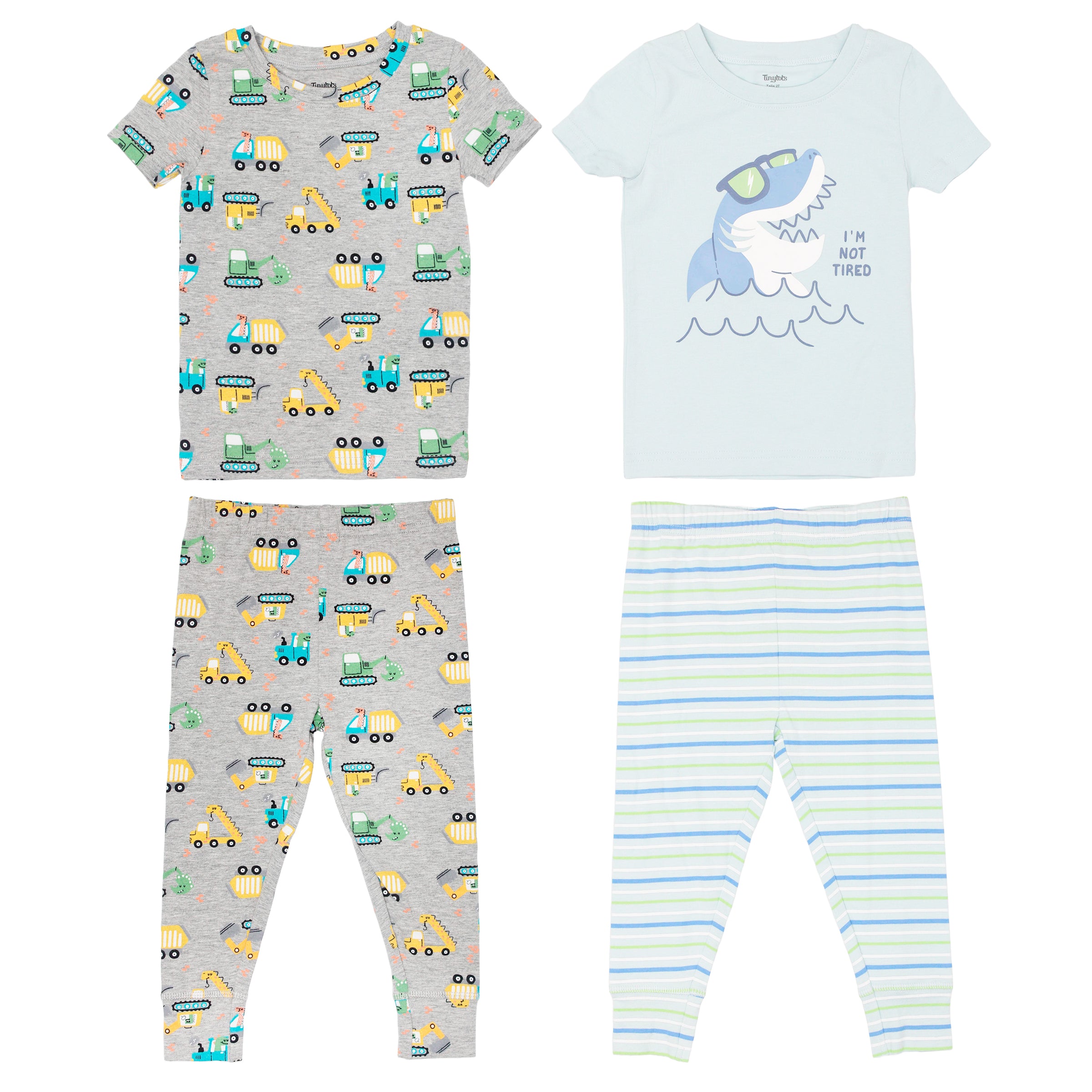 Pijama Manga Corta de Pantalón Largo