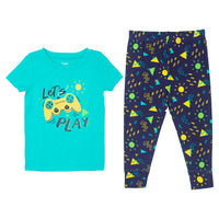 Pijama Manga Corta de Pantalón Largo
