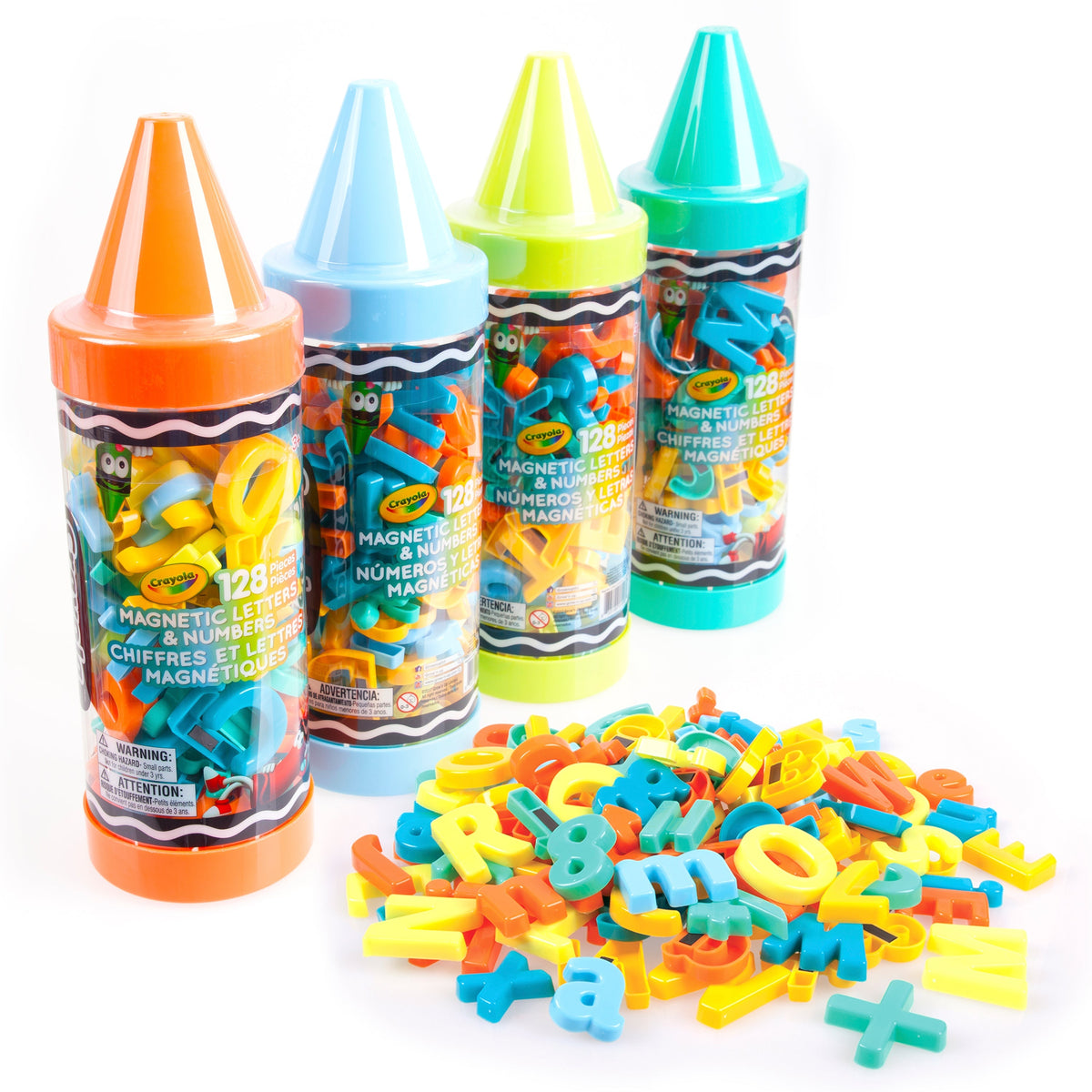 Fichas Magneticas De Aprendizaje 128pcs