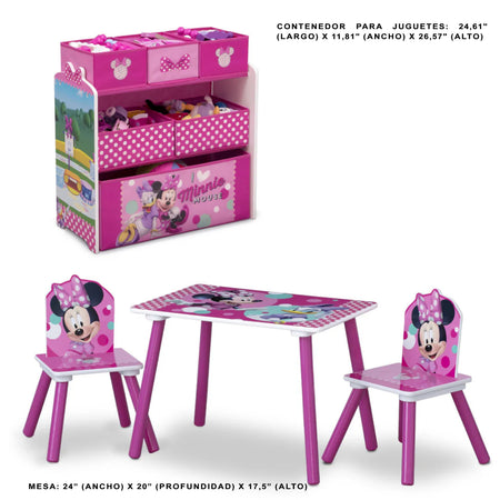 Set De Mesa Y Sillas 3Pzs