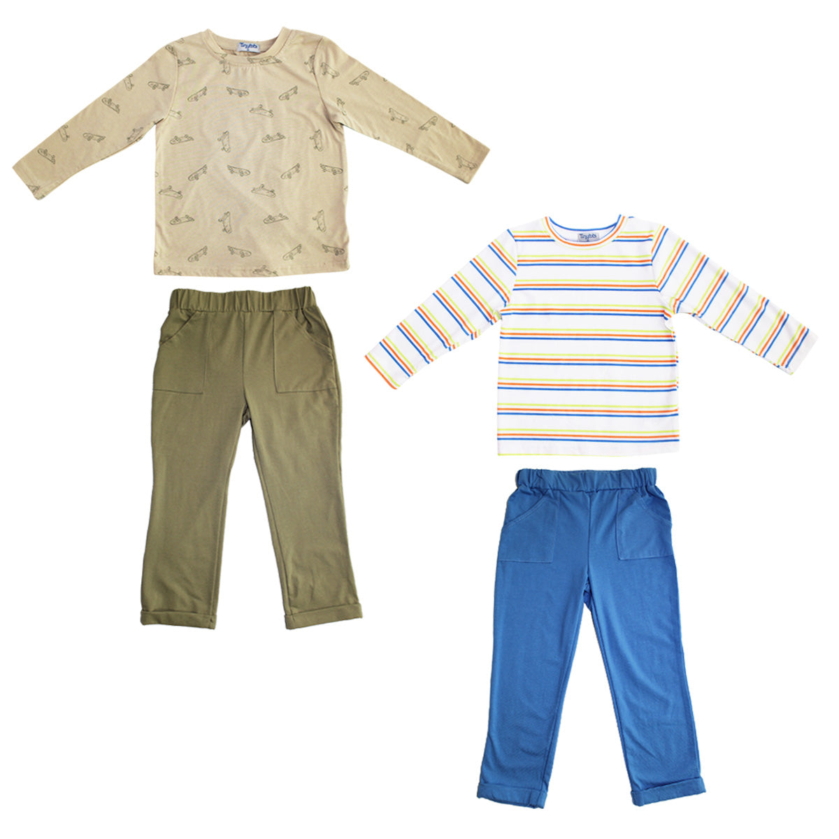 Sueter Manga Larga + Pantalón Largo