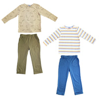 Sueter Manga Larga + Pantalón Largo
