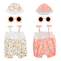 Romper + Lentes + Sombrero
