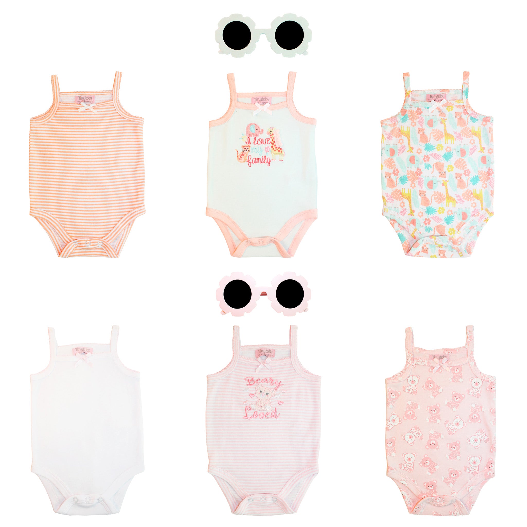 Body Manga Corta 3pk + Gafas