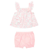 Conjunto Con Pantalón Corto Niña
