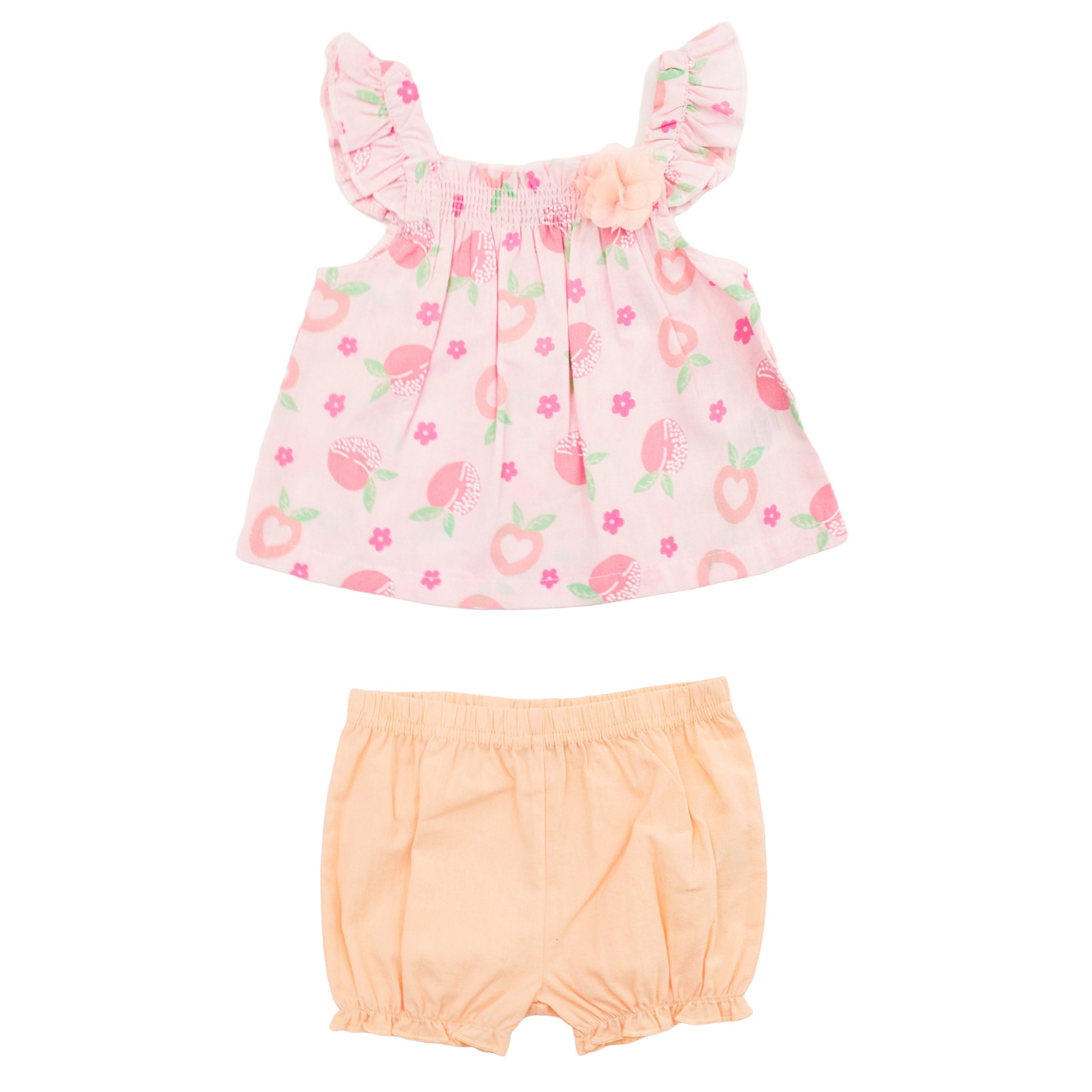 Conjunto Con Pantalón Corto Niña