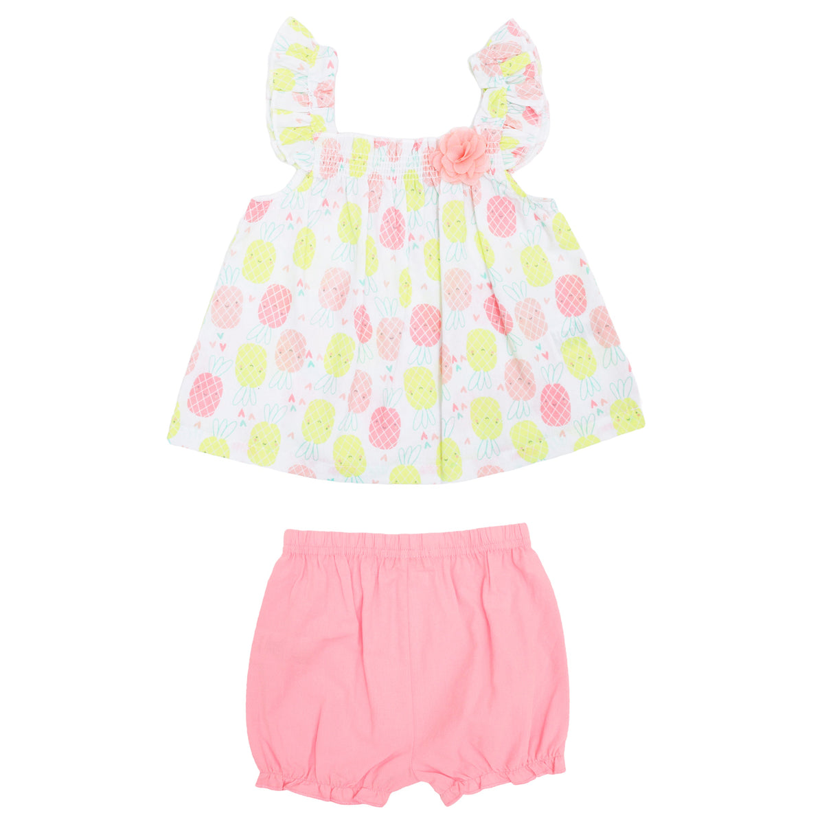 Conjunto Con Pantalón Corto Niña