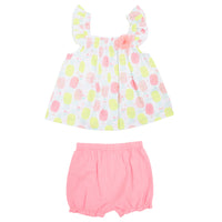 Conjunto Con Pantalón Corto Niña
