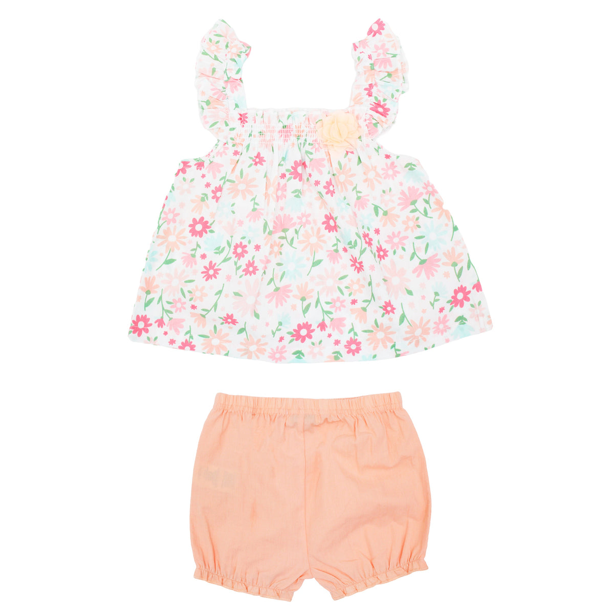 Conjunto Con Pantalón Corto Niña