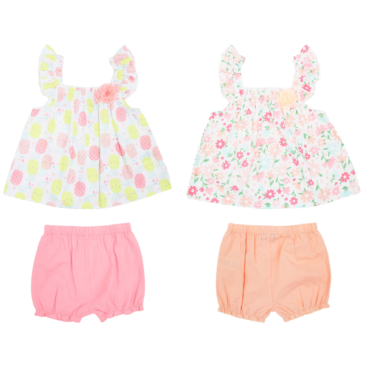 Conjunto Con Pantalón Corto Niña